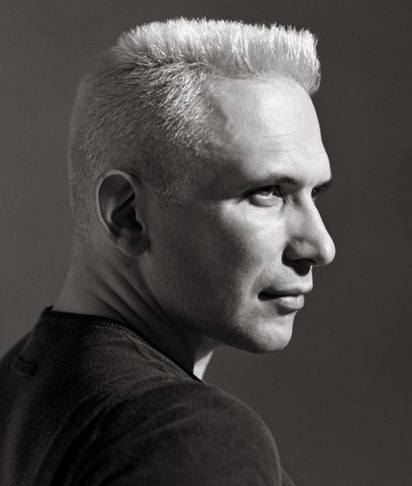 The designer Jean Paul Gaultier